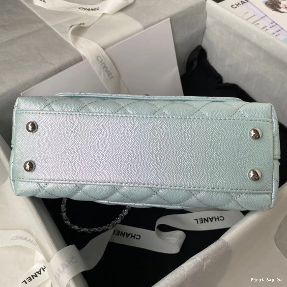 First Bag Ru BAG CHANEL FLAP WITH HANDLE TOP 0822